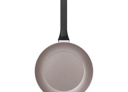 Sartén Tramontina Milazzo en Aluminio con Revestimiento Interno y Externo en Antiadherente Starflon Max Almendra 28 cm