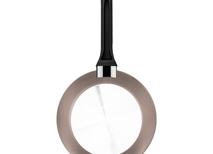 Sartén Tramontina Milazzo en Aluminio con Revestimiento Interno y Externo en Antiadherente Starflon Max Almendra 28 cm