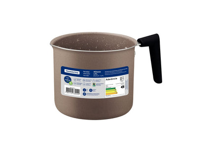 Hervidor Tramontina Milazzo en Aluminio con Revestimiento Interno y Externo en Antiadherente Starflon Max Almendra 14 cm