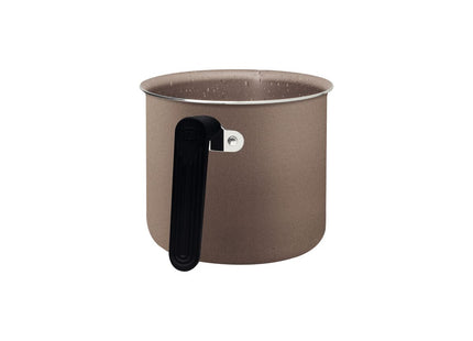 Hervidor Tramontina Milazzo en Aluminio con Revestimiento Interno y Externo en Antiadherente Starflon Max Almendra 14 cm
