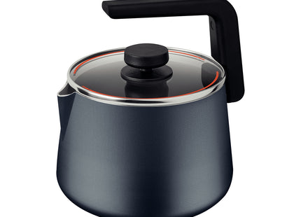 Tetera Tramontina en Aluminio con Revestimiento Interno y Externo de Antiadherente Starflon Max Azul Marino 2.3 L