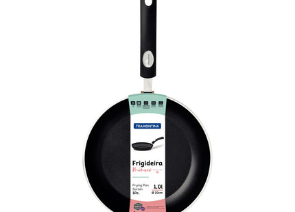 Sartén Tramontina Mônaco Induction en Aluminio con Revestimiento Interno y Externo Antiadherente Starflon Premium Negro 20 cm 1 L