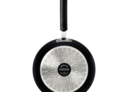 Sartén Tramontina Mônaco Induction en Aluminio con Revestimiento Interno y Externo Antiadherente Starflon Premium Negro 20 cm 1 L