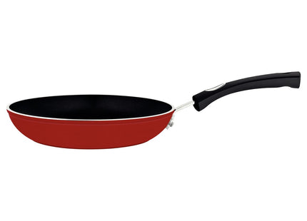 Sartén Tramontina Mônaco Induction en Aluminio con Revestimiento Interno Antiadherente Starflon Premium y Externo Siliconado Rojo 28 cm 2.4 L