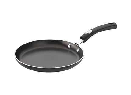Panquequera Tramontina Mônaco Induction en Aluminio con Revestimiento Interno y Externo Antiadherente Starflon Premium Negro 22 cm 0.8 L