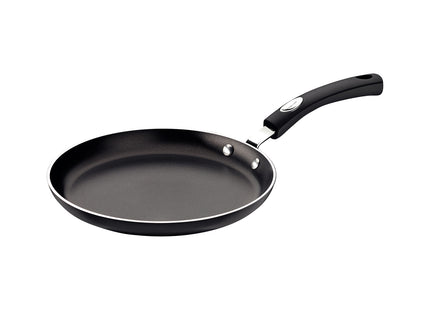 Panquequera Tramontina Mônaco Induction en Aluminio con Revestimiento Interno y Externo Antiadherente Starflon Premium Negro 22 cm 0.8 L