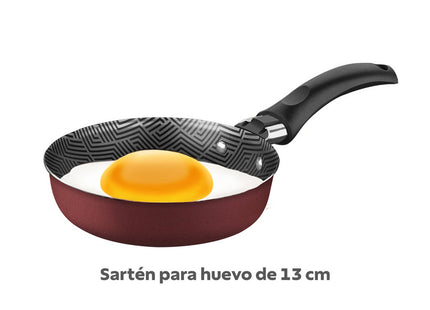 Batería de Cocina Tramontina Práctica 41 Piezas Roja