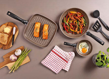 Batería de Cocina Tramontina Práctica 41 Piezas Roja