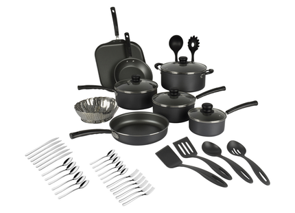 Batería de Cocina Primaware Negra 42 piezas