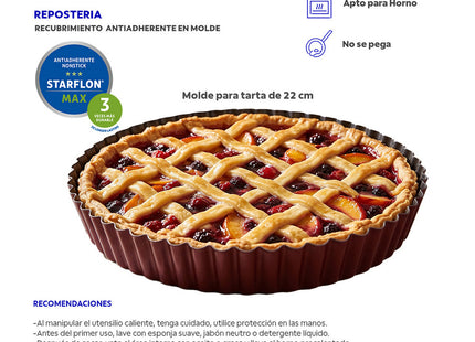 Batería de Cocina Tramontina Práctica 45 Piezas Roja