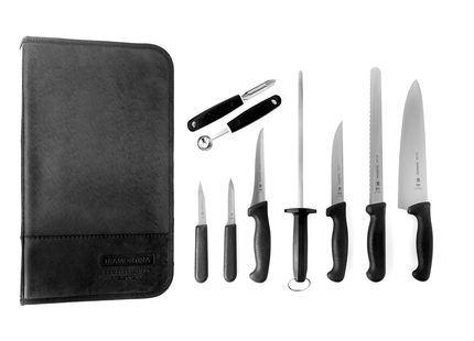 Estuches / Kit de Cuchillos Estudiantes Master  10 piezas NEGRO