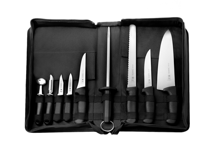Estuches / Kit de Cuchillos Estudiantes Master  10 piezas NEGRO