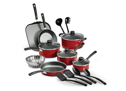 Batería de Cocina Primaware Roja 43 piezas