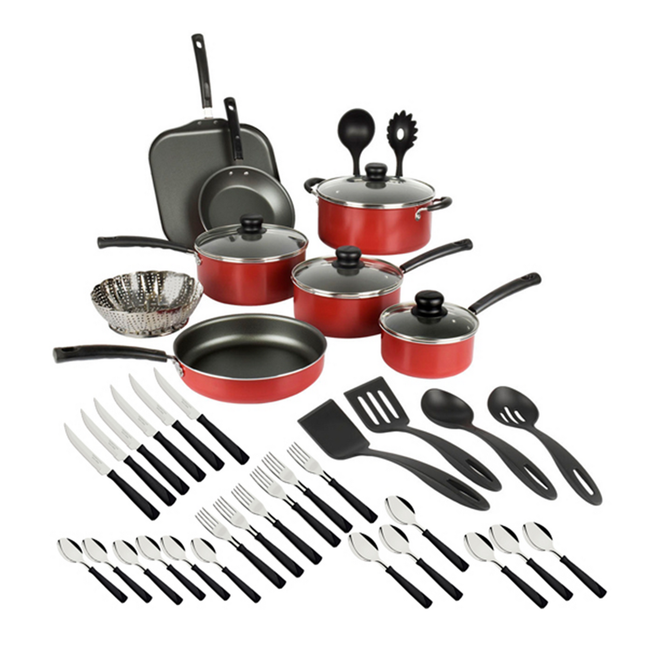 Batería de Cocina Primaware Roja 43...
