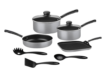 Batería de cocina New Primaware Gris 9 piezas