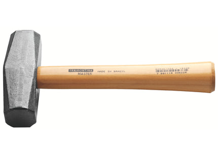 Maza Cuadrada con Mango de Madera 1.200 g Jateada Tramontina MASTER