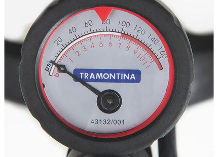 Bomba de aire manual Tramontina de 160 psi, 11 bar