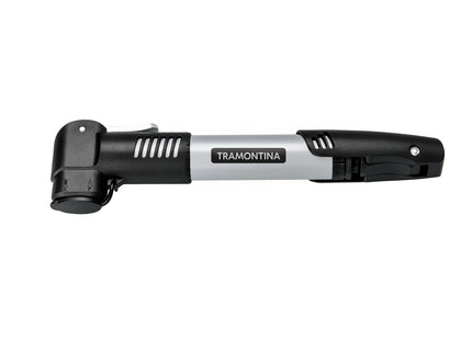 Bomba de aire portátil Tramontina para bicicletas 90 psi