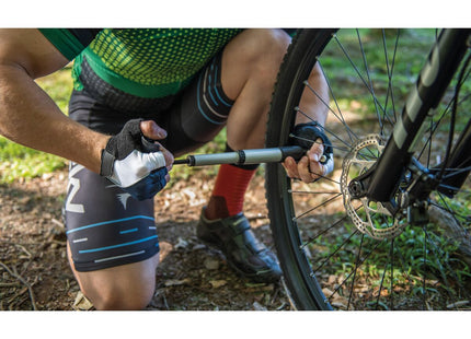 Bomba de aire portátil Tramontina para bicicletas 90 psi