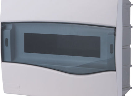 Tablero de Distribución de Empotrar 12 DIN o 8 NEMA Tramontina con Puerta Transparente