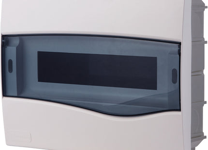 Tablero de Distribución de Empotrar 12 DIN o 8 NEMA Tramontina con Puerta Transparente