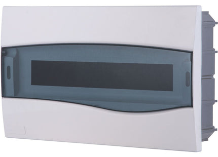 Tablero de Distribución de Empotrar 18 DIN o 12 NEMA Tramontina con Puerta Transparente