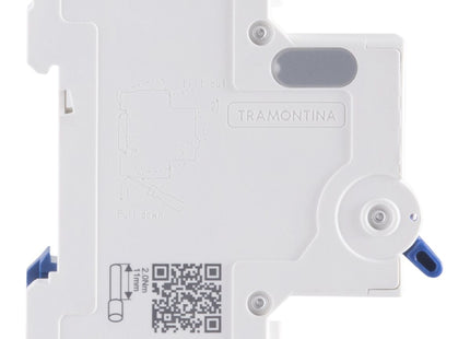 Mini disyuntor TDJ6 1 P 63 A 6 kA curva C Tramontina