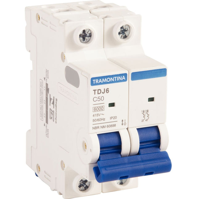 Mini disyuntor TDJ6 2 P 50...