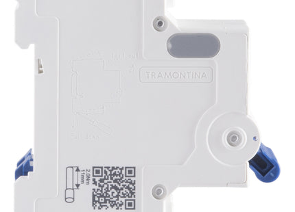 Mini disyuntor TDJ6 2 P 63 A 6 kA curva C Tramontina