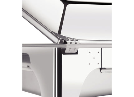 Rechaud Tramontina con tapa móvil acero inoxidable 1/1 -  9.6 L