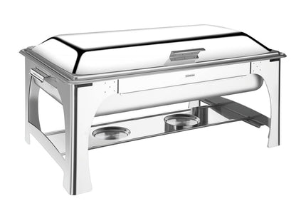 Rechaud Tramontina con tapa móvil acero inoxidable 1/1 -  9.6 L