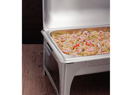 Rechaud Tramontina con tapa móvil acero inoxidable 1/1 -  9.6 L
