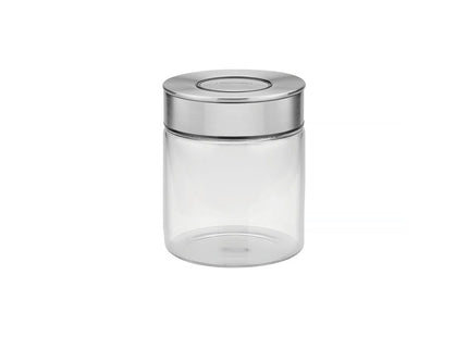 Contenedor de vidrio Purezza con tapa de acero inoxidable de 0.7l Tramontina