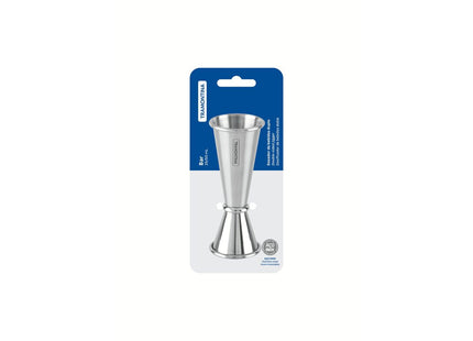 Dosificador Tramontina Doble para Bebidas en Acero Inoxidable 25 y 50 ml