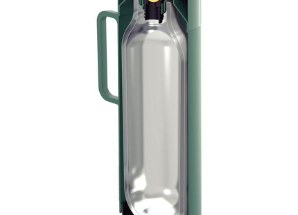 Termo Tramontina Exata en Plástico Verde con Ampolla de Vidrio y Tapa Roscable 1 L