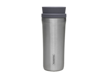 Vaso Térmico Tramontina 460 ml Acero Inoxidable con Boca 360°