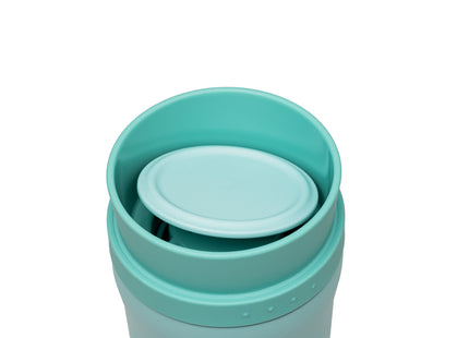 Vaso Térmico Tramontina 460 ml Verde en Acero Inoxidable con Boca 360°