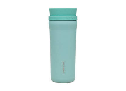 Vaso Térmico Tramontina 460 ml Verde en Acero Inoxidable con Boca 360°