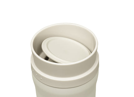 Vaso Térmico Tramontina 460 ml Beige en Acero Inoxidable con Boca 360°