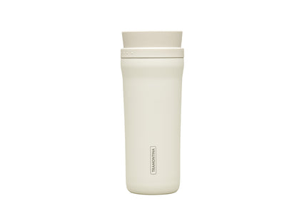 Vaso Térmico Tramontina 460 ml Beige en Acero Inoxidable con Boca 360°