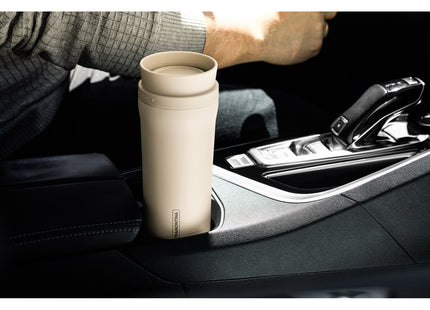 Vaso Térmico Tramontina 460 ml Beige en Acero Inoxidable con Boca 360°