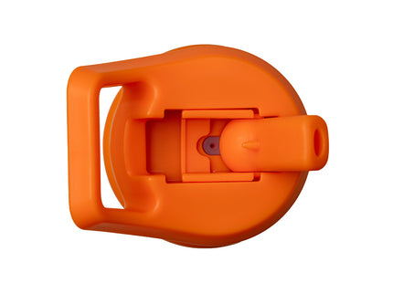 Termo Tramontina 650 ml en Acero Revestido Naranja con Sorbete