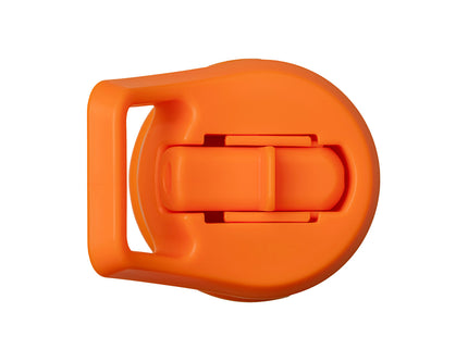 Termo Tramontina 650 ml en Acero Revestido Naranja con Sorbete