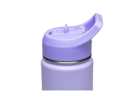 Termo Tramontina 650 ml en Acero Revestido Lila con Sorbete