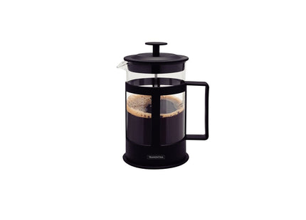 Cafetera Francesa Tramontina en Vidrio y Polipropileno Negro 600 ml