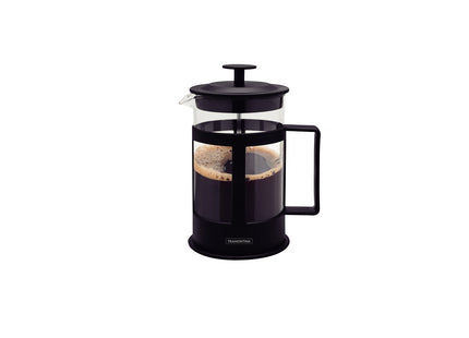 Cafetera Francesa Tramontina en Vidrio y Polipropileno Negro 600 ml