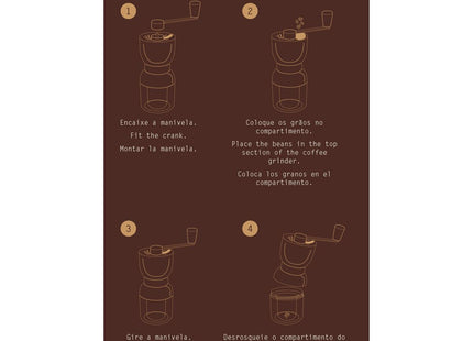 Molinillo de Café Tramontina en Plástico ABS con Molino de Cerámica