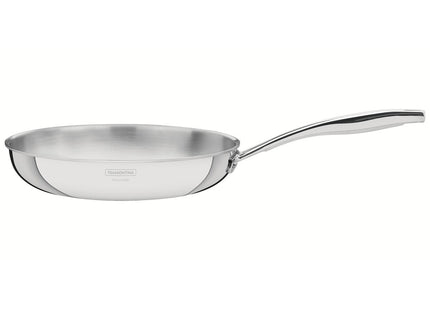 Sartén Tramontina Grano de acero inoxidable con cuerpo triple y mango 30 cm 3.4 L
