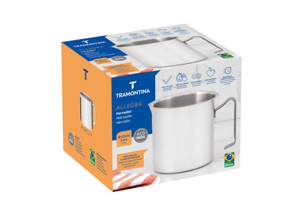 Hervidor Allegra de acero inoxidable de 12 cm y 1.4 l Tramontina