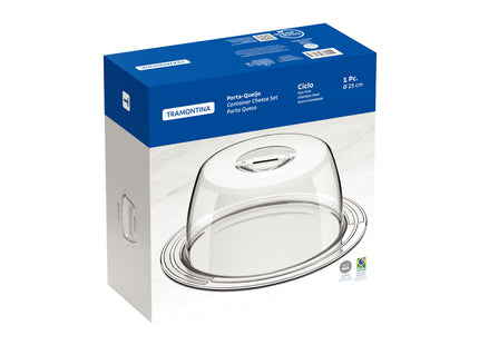 Juego para queso Ciclo de acero inoxidable de 25 cm  Tramontina